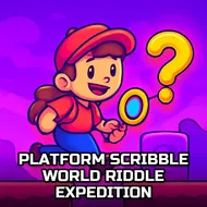 Platform Scribble World Riddle Expedition - Key Finder game
